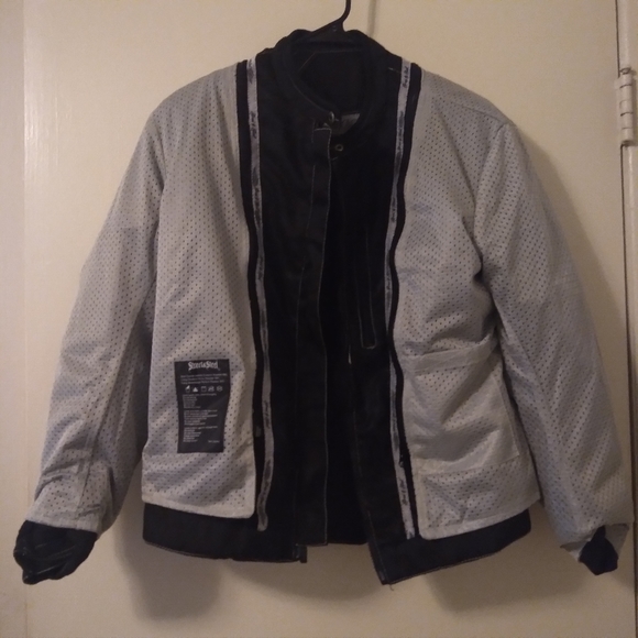 Street & Steel Black Open Road Mesh Motorcycle Unisex Jacket, Chaquita, … - Picture 13 of 14